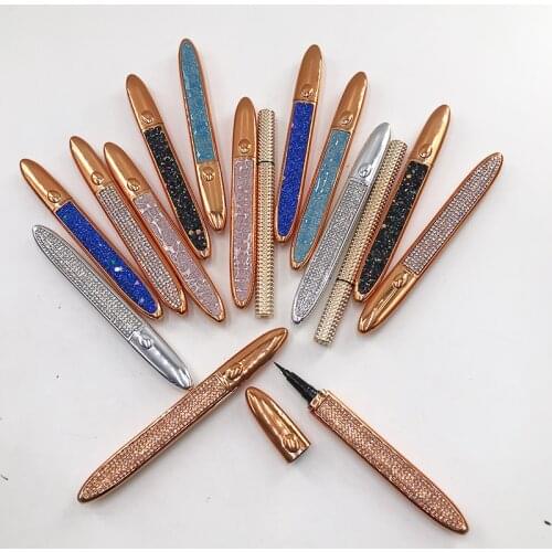 Lashes Magic Self Adhesive Liquid Eyeliner Glue Pen Magnet Free Glue Free Long Lasting Waterproof Makeup Eyeliner