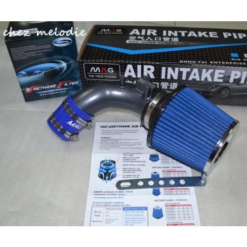 AIR INTAKE ALUMINIUM PIPE+air filter for Ford 2012-2015 Focus 1.6 1.6L/Ecosport 1.5, auto tuning