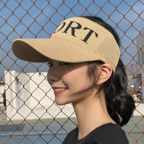 Women Hats Female Baseball Caps Sun Hats Bonnets Girls Summer Outdoor Sports Hat Gorro Beach Cap Hollow Sun Visors Hat