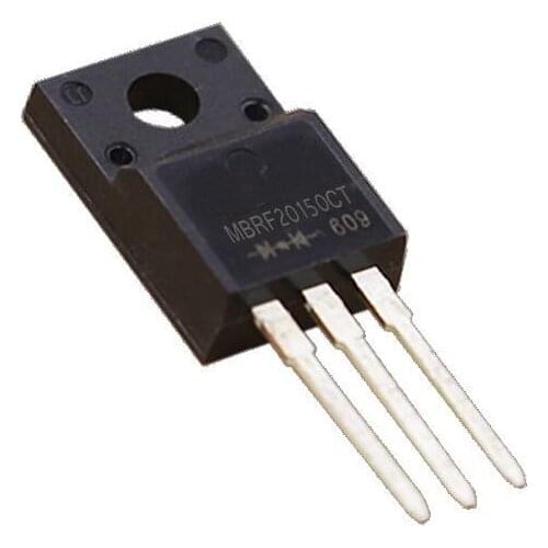 10PCS/LOT MBRF20150CT 20150CT MBRF20150 Schottky & Rectifiers 20 Amp 150 Volt Dual TO-220F new original In Stock