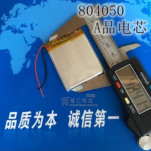 3.7V lithium polymer battery 804050 2300mAh mobile power charging Baozhang computer DIY Rechargeable Li-ion Cell
