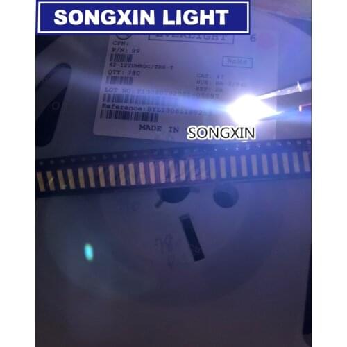 50PCS FOR EVERLIGHT SMD 8520 LED Backlight 0.5W 8520 3V Cool white 50-55LM TV Application