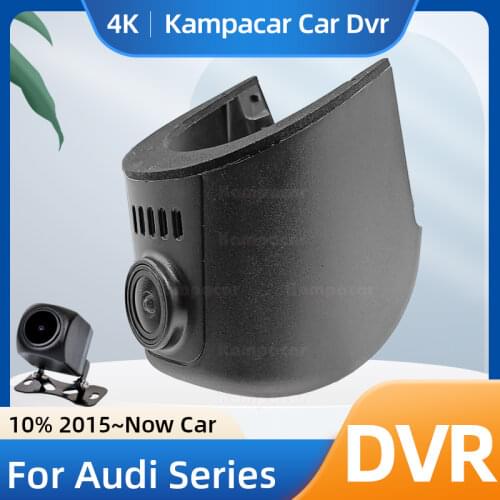 Kampacar AD07-D DashCam for Audi A1 A3 8p 8v A4 A5 f5 A6 A7 A8 Q2 Q3 Q5 Q7 4M Q8 TT TTS 1080P Dual Video Recorder Wifi Car Dvr
