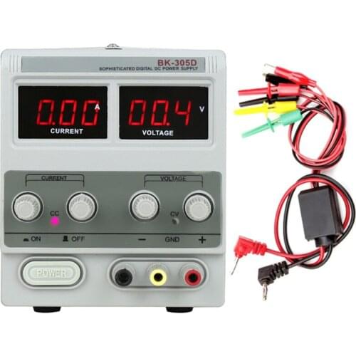BK-305D DC Stabilized Power Supply Notebook Mobile Phone Repair 30V 5A USB Display Digital Regulated Power Supply 110V/220V