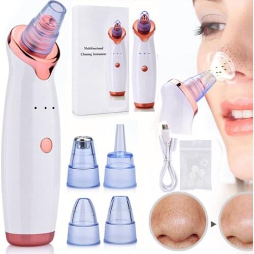 Electric blackhead remover face vacuum cleaner Pores Deep Cleaning T zone Blackhead suction instrument Facial cleansing