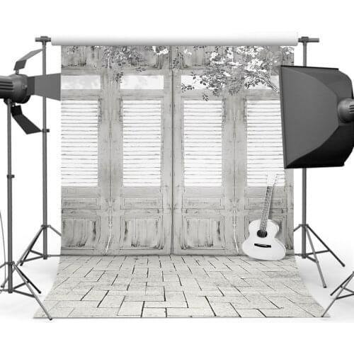 Mehofoto Old Master Backdrops Brick Retro Door Photography Backgrounds for Newborn Photo Props Studio CM-4011