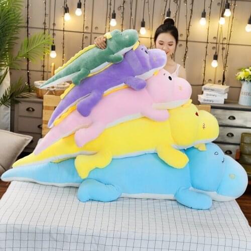 Giant Dinosaur Plush Toys Soft Pillow Cartoon Stuffed Lizard Lovely Animals Plush Dinosaur Toys Children Boys Baby Birthday Gift