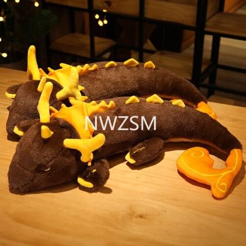 Game Genshin Impact Morax Dragon Plush Doll Pillows 68CM Anime Cosplay Costume Props Accessories Cartoon Bolster