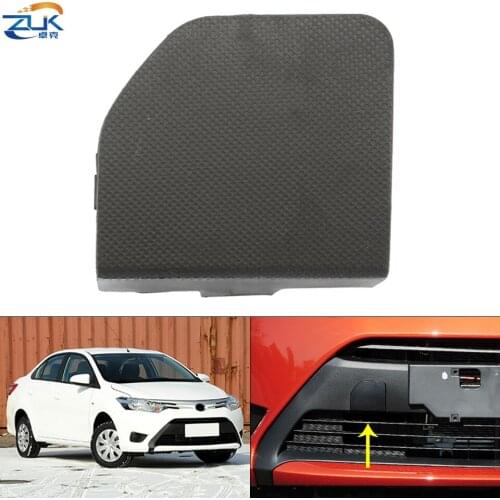 ZUK Fornt Bumper Towing Hook Trim Cover 52721-0D050 For Toyota Vios NSP15# 2013-2016 Hauling Eye Lid Trailer Garnish Cap Shell