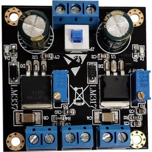 LM317 LM337 Positive and Negative Power Supply Linear Stabilized Power Supply Step-down Power Supply Module