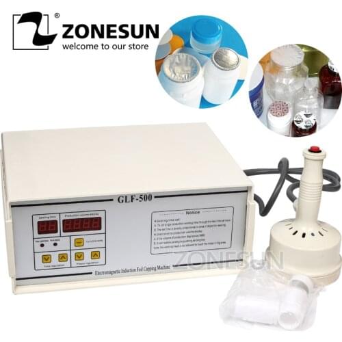 New Model GLF-500 Portable and Continuous Induction Sealer Hot Sale Hand Held Capping Machine with Sealing Dimeter 20-100mm