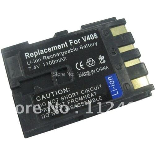 NEW % FOR JVC V408 BN-V408U/BN-V408 DV2000 D50K DVL100 200 Digital Camera Battery K242