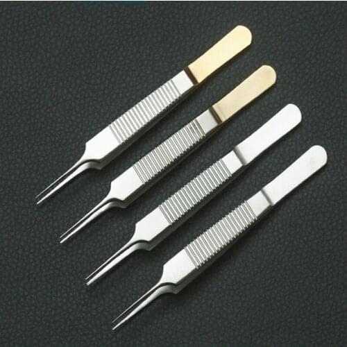 Double eyelid ophthalmic surgery tool, embedding thread extraction fat tweezers, microcosmetic plastic equipment, toothless twee