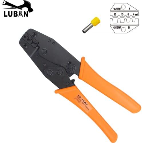 HS-16WF EUROP STYLE RATCHET crimping tool crimping plier 4-16mm2 multi tool tools hands pliers