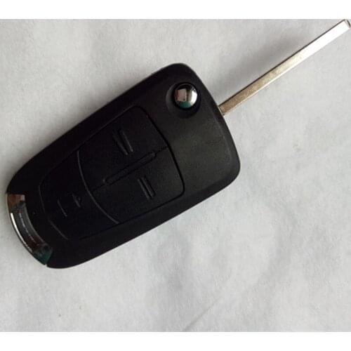 DAKATU 3 Button Remote Folding Car Key Shell Flip Key Fob Case For Opel Vauxhall Vectra B Corsa D Astra A Zafira J Insignia