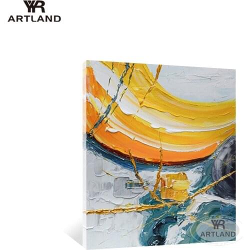 Modern abstract art painting for wall decoration pure hand drawn oil painting on canvas hanging picture for living room bedroom