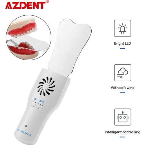 Dental Anti-fog Mirrors Dentist Oral Photography Mirrors Orthodontic Reflector Glass for Buccal Occlusal Lingual Defog Mirrors