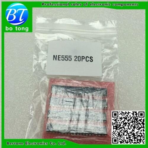 200PCS/LOT New NE555 NE555P NE555N 555 Timers DIP-8 TEXAS