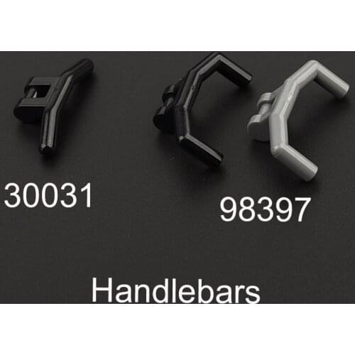 30031 98397 Motorcycle Handlebars car Building Blocks Parts MOC DIY Educational Toys