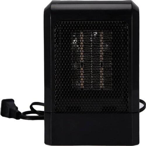 500W MINI Portable Ceramic Heater Electric Cooler Hot Fan Home Winter Warmer(US Plug)