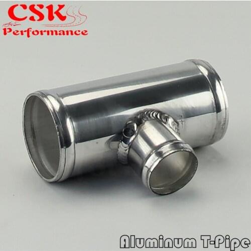 2.25" 57mm OD Aluminium Bov T-Piece Pipe Hose 3 Way Connector Joiner Spout 35mm OD