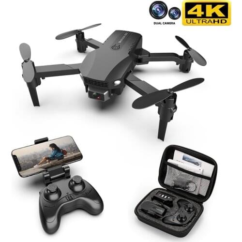 High Quality NEW mini Drone With 4k HD Camera wifi FPV Drone Gravity sensor Trajectory flight quadcopter Selfie Dron RC Toy Gits
