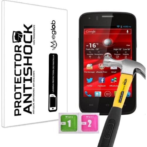 Screen protector Anti-Shock Anti-scratch Anti-Shatter compatible with Prestigio MultiPhone 4055 Duo