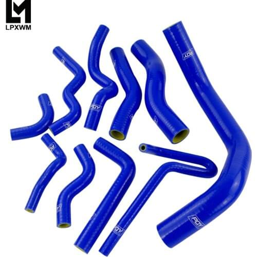 RACING - 10PC Blue Silicone Radiator Hose Kit for Nissan Silvia 200SX 240SX S13 S14 S15 SR20DET LX1602C