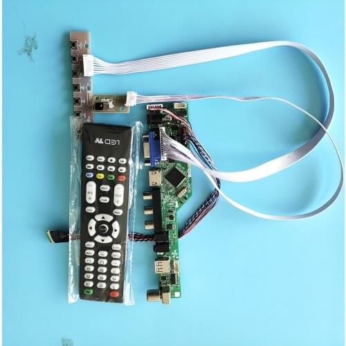 Kit for LP140WH2 TL 1366x768 Controller board VGA USB LED monitor LVDS TV HDMI LCD remote AV Audio Display panel 40pin Screen