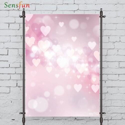 LEVOO New Photo Backdropbokeh Shiny Romantic Valentines Day Photocall Photobooth Decor Studio Custom Shoot Prop