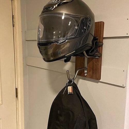 Multipurpose Hooks Motorcycle Helmet Hanger Wall Mount Jacket Holder Hook For Keys Household Wall Hooks Home Storage Supplies