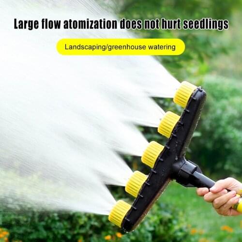 Watering Sprinkler Nozzle Irrigation Fittings Multiple Heads for Garden Vegetable