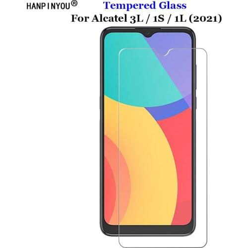 For Alcatel 3L / 1S / 1L 2021 Clear Tempered Glass 9H 2.5D Premium Screen Protector Film