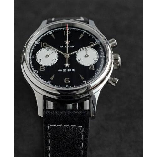 Chinese Air Force Aviation Chronorgraph Watch Replica Seagull 1963 Original ST1901 Movement Limited Edition Waterproof Sapphire