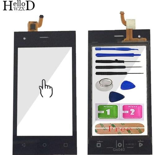 4'' Mobile Touch Screen Touchscreen For Highscreen Pure F Touch Screen Digitizer Panel Sensor Front Glass Tools Adhesive
