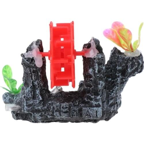 Aquarium Decoration Simulation Rockery Resin Crafts For Fish Tank Landscaping