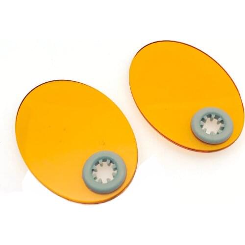 2pcs Dental Curing Lamp Replacement Shield Plate Shade Board Light Hood