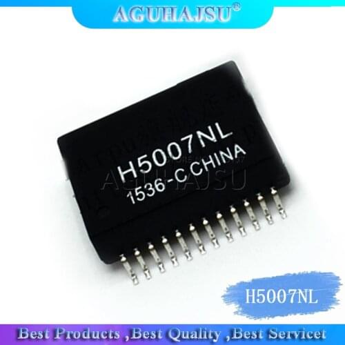 10pcs/lot H5007NL H5007 SOP-24 PULSE SMD 1000M Ethernet Network Transformer / Filter