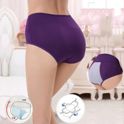 3/5PCS Womens Bamboo Fiber Leak Proof Menstrual Period Panties Cotton Physiological Underwear Waterproof Briefs Lingerie