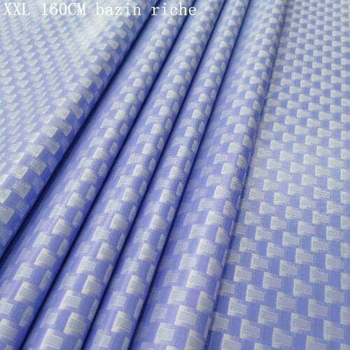 10Yards Top Quality African Lace Fabrics Cotton Bazin Riche Getzne Fabric 2020 New Arrival Fragrance Bazin Fabric for Clothing