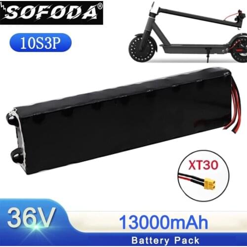 100% 36V 13.0Ah Scooter Battery Pack for Xiaomi Mijia M365 36V 13000mAh Battery pack Electric Scooter BMS Board for Xiaomi M365