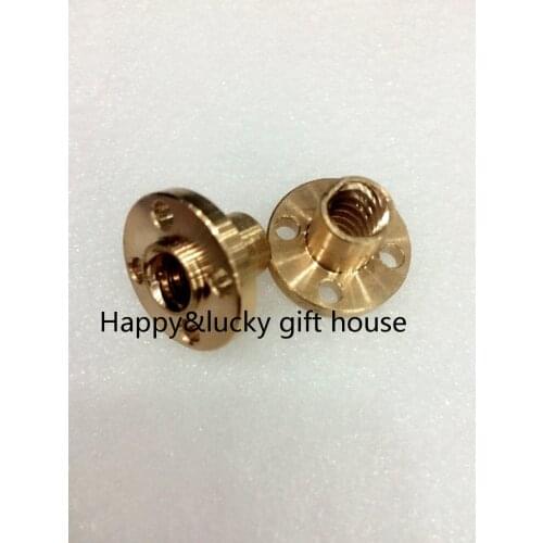 Free shipping!hot sale!screw for supporting all copper, T8 nuts, stepper motor, rail screw