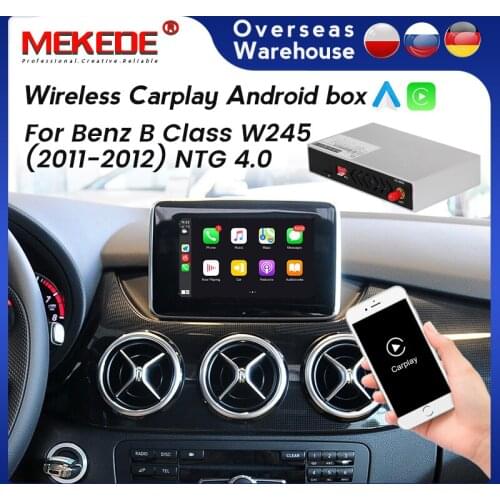Carlinkit Wireless Car-Play/Auto USB Dongle Smart Link Android Navigation Mirrorlink Player for Mercedes Benz B Class W245 W246