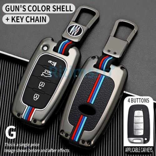 Car Key Case For Hyundai IX35 Elantra Sonata 8 9 For Kia Sportage K5 K2 Sorento Optima Forte 2013 2014 2012 2011 2015 2016 Cover