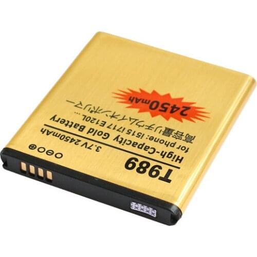 Ciszean 10pcs/lot 2450mAh EB-L1D7IBA Gold Replacement Battery For Samsung Galaxy SII S2 T989 i515 i717 SHV-E120S E120L i727 i547