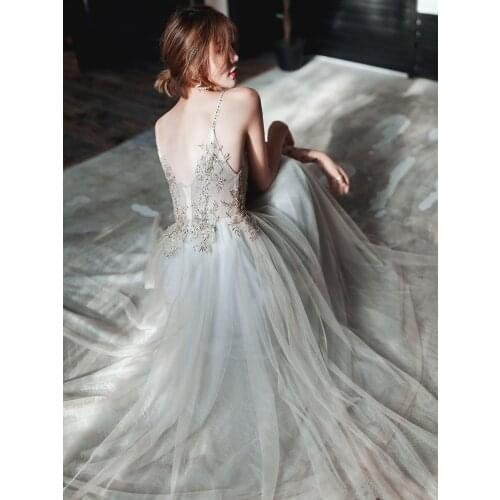 Full Length Evening Party Gown Cheongsam Elegant Spaghetti Dress Qipao Bridal Wedding Dress High Quality Vintage Vsetidos