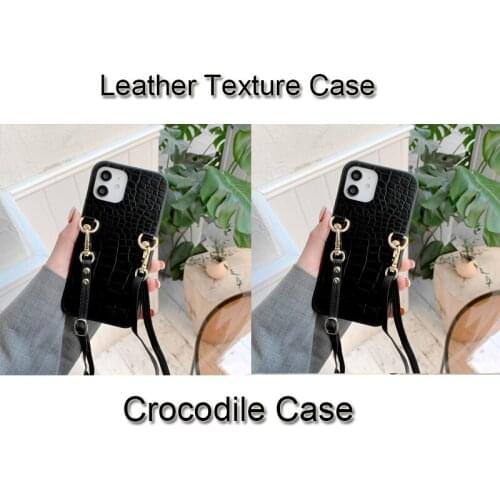 Leather Texture Case For Huawei Honor V20 P20 P30 Lite Pro PLUS Nova 4 3e 3 Mate 20 Pro Neck Strap Lanyard Crossbody Case Cover