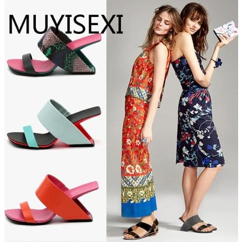 Женские шлепанцы MUYISEXI China At AliExpress