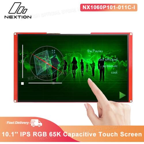 NEXTION 10.1'' LCD Display Module NX1060P101-011C- I Multifunction HMI Capacitive Touch Display Module Intelligent Series