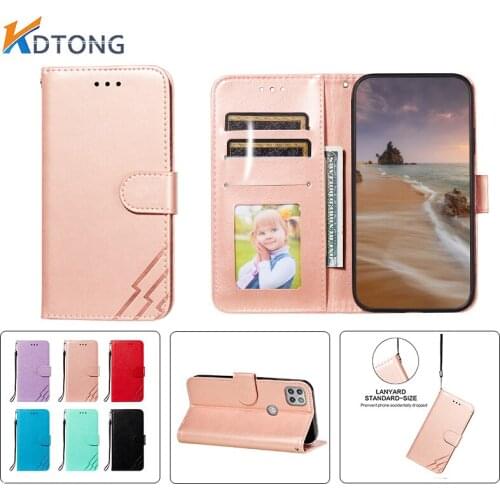 Solid Color Embossed Leather Case For Motorola G100 G60 G50 G40 G30 G10 G G9 G8 G7 Power Play Plus Pro Fusion Stylue Stylus Case